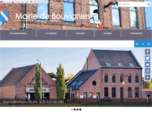 Tablet Screenshot of mairie-bouvignies.fr